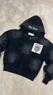 Black Hell in Paradise Zip-Up