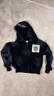 Black Hell in Paradise Zip-Up